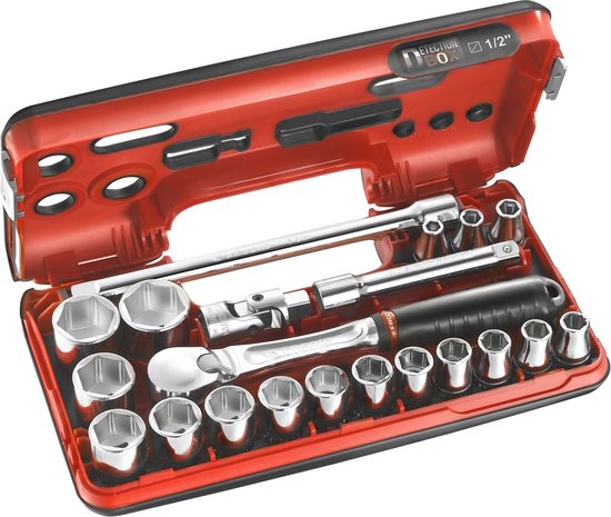 Stanley Proto Facom Winkelschlüssel FF-75 – 7/16 Zoll, 6-kant, Open-Socket | Für Enge Montageräume
