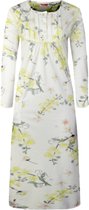 FINE WOMAN® 6504 Nachthemd 130CM 140GSM Singel Jersey L (42-44) wit/groen