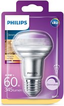 Philips Dimbare LED Reflectorlamp 4,5W-60W E27 Warmwit