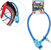 BicyCool Robot Fietsslot + 2 Sleutels Blauw