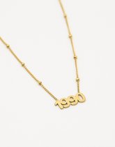 Glow Adora - Kettingen - Jaartal Ketting - 1990 - Goud