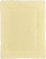 Tapis de parc Meyco Knots - 77x97 cm - Soft Yellow