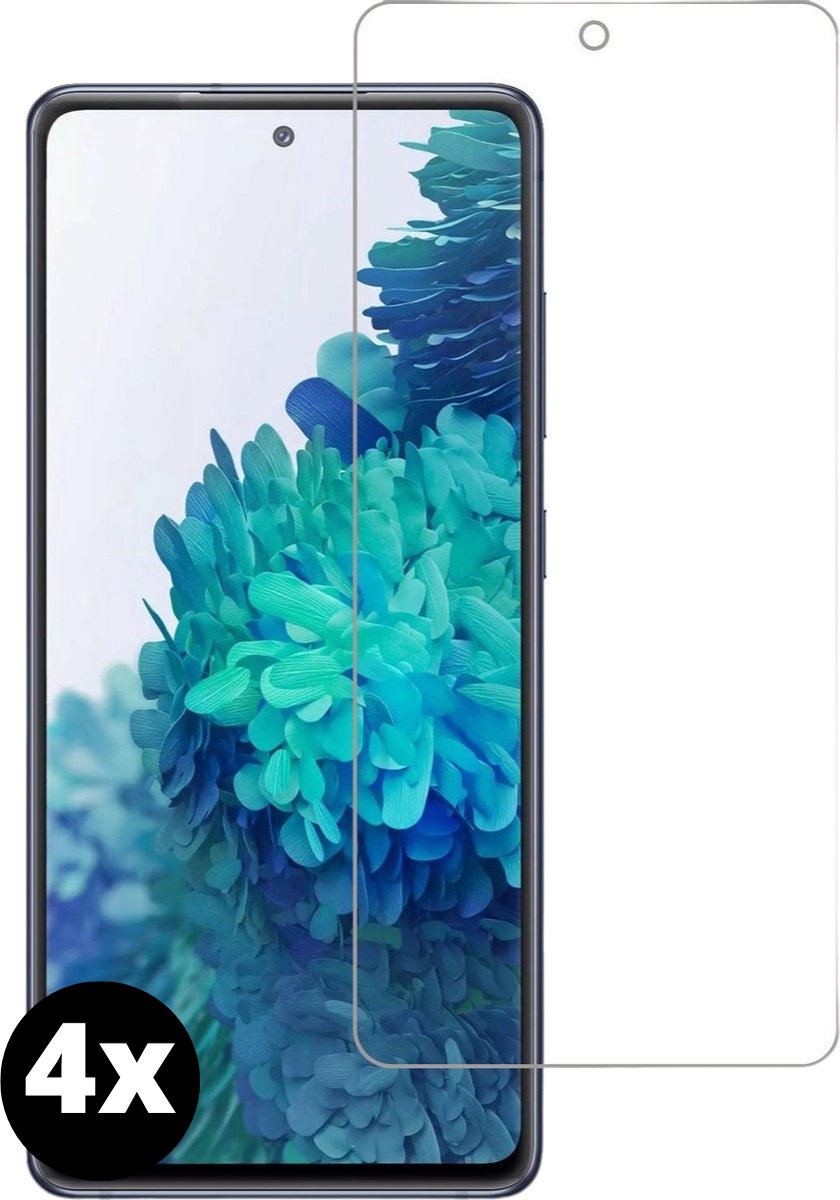 Fooniq Screenprotector Transparant 4x - Geschikt Voor Samsung Galaxy S20+
