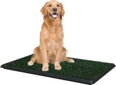 Homepuppy Hondentoilet Kunstgras - Indoor Puppy Trainingpads - Puppy Pads - Professionele Hond Gras Mat - Zindelijkheidstraining Hond - 76 x 51cm