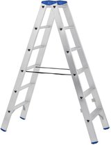 STS Professionele dubbele ladder - A04ANP/150 - 2 x 6 treden - 1,59 m