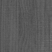 Boekenkast/kamerscherm 40x30x103,5 cm massief grenenhout zwart