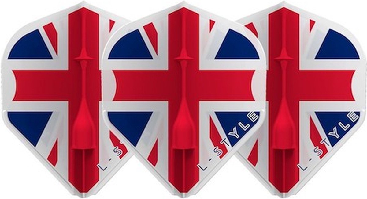 L-Style Champagne Flight EZ L1 Standard Union Jack - Dart Flights