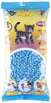 Hama Strijkkralen 6000 Stuks Pastel Blauw