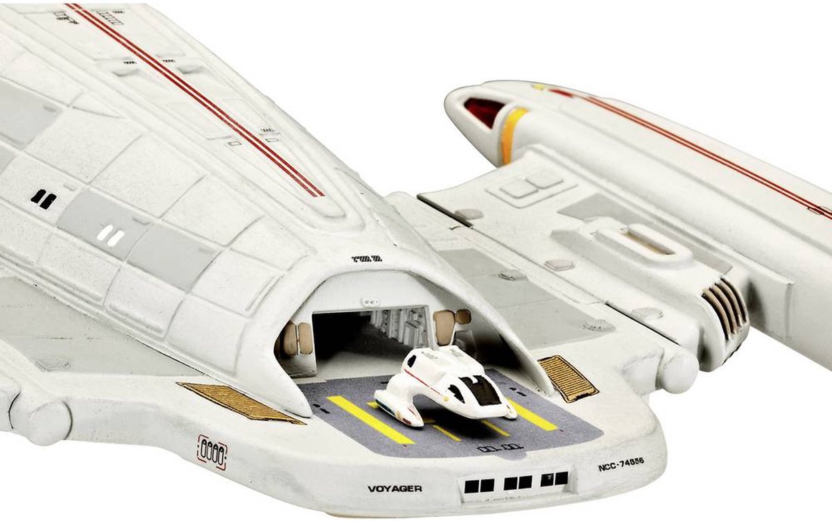 Revell Modelbouwpakket Ruimtevaart - 04992 U.S.S. Voyager - Star Trek Plastic - 1:670 - Modelbouw — afbeelding 4