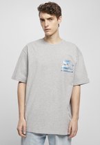 Starter Heren Tshirt -XL- Chrome Court Jersey Grijs