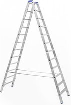 STS Professionele dubbele ladder - A04ANP/300 - 2 x 12 treden - 3,095 m