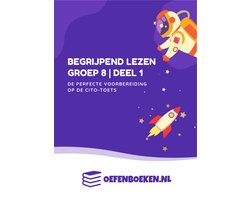 Begrijpend Lezen Groep 8 - Cito groep 8 -  Studievaardigheden - Cito Toets - Spelling - Woordenschat - Redactiesommen - Taal - Kinderen - Boeken - Oefenboeken.nl