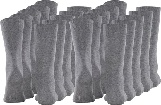 Chaussettes homme - Katoen - Lot de 5 - mélange de couleurs noir, bleu,  gris - Taille