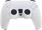Hoesje geschikt voor Playstation 5 controller - Mobigear - Classic Serie - Siliconen Hoesje - Wit