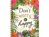 Notitieboek - Don't worry, be happy