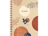 notitieboek Botanica 21 x 16 papier