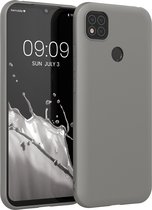 kwmobile telefoonhoesje voor Xiaomi Redmi 9C - Hoesje voor smartphone - Back cover in steengrijs