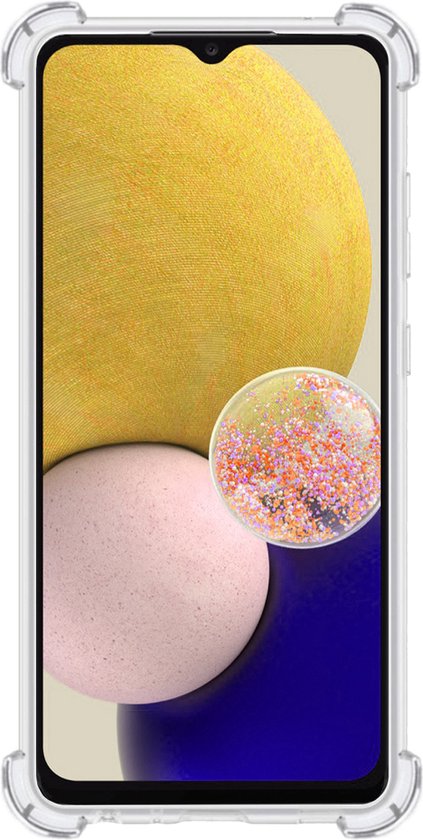Coque Samsung Galaxy A13 4G Transparente Housse Antichoc avec Protecteur d'Ecran