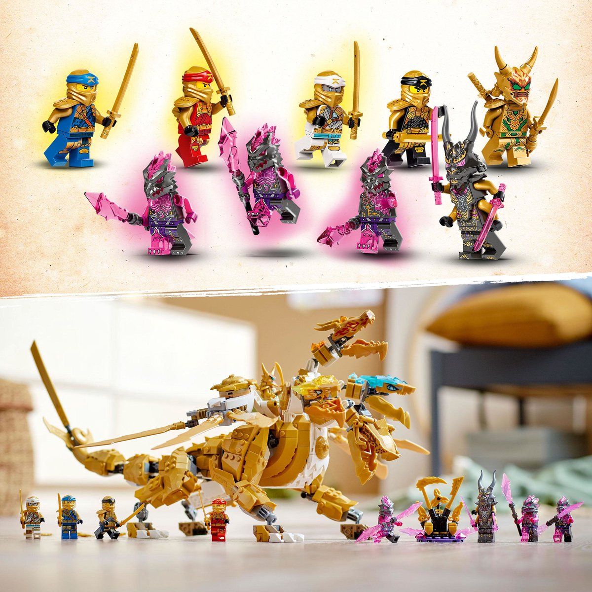 LEGO NINJAGO Lloyds Gouden Ultra Draak - 71774 — afbeelding 13