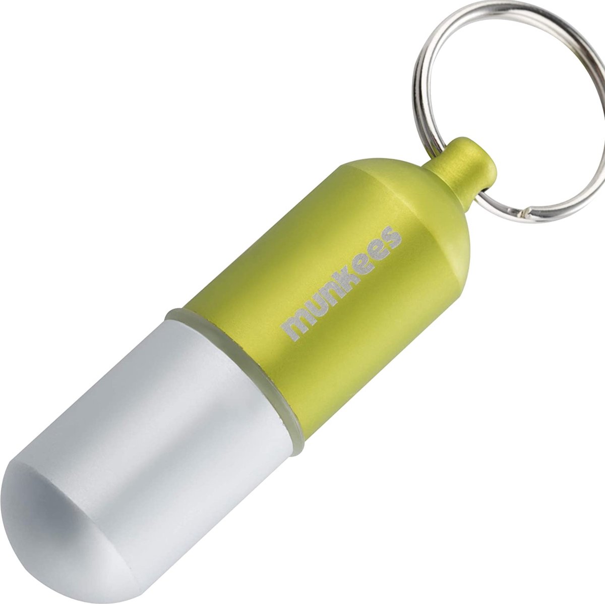 Munkees waterdichte capsule Maat S - geel/groen