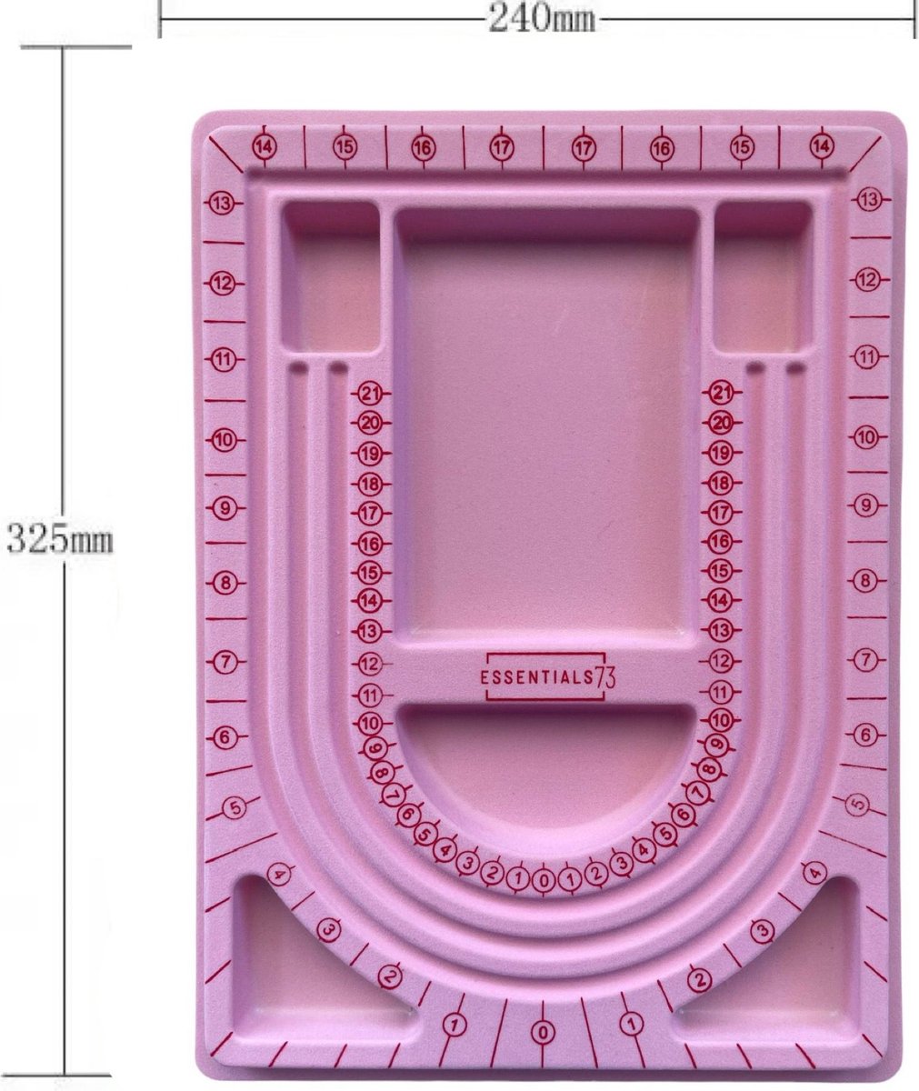 ESSENTIALS73 XXL Meest Complete Kralenpakket - Luxe Etui Zwart - Incl. Kralenbord + Tangenset + Pincet + Kralenset 3000 Stuks - Hobbypakket - Sieraden maken - DIY - Starterset - Starterskit - Sieradenpakket - Rijgbord - Starterspakket - Kralen — afbeelding 6