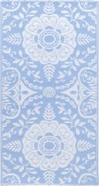Bol.com vidaXL Buitenkleed 160x230 cm PP babyblauw aanbieding
