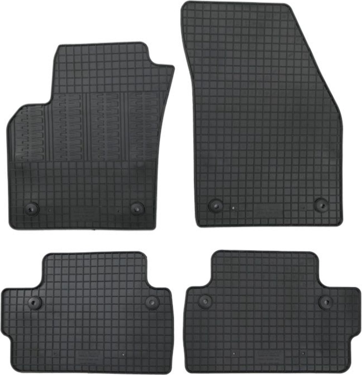 Rubber matten passend voor Volvo C30 2006-2013 (4-delig + montagesysteem)