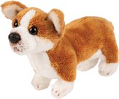 Pluche knuffel dieren Corgi hond 13 cm - Speelgoed knuffelbeesten - Honden soorten