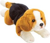Pluche knuffel dieren Beagle hond 34 cm - Speelgoed knuffelbeesten - Honden soorten