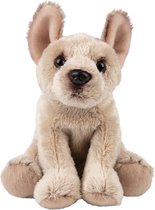 Pluche knuffel dieren Franse Bulldog hond 13 cm - Speelgoed knuffelbeesten - Honden soorten