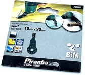 Piranha Invalzaagblad - voor Bosch PMF180E - 10x20mm - X26065