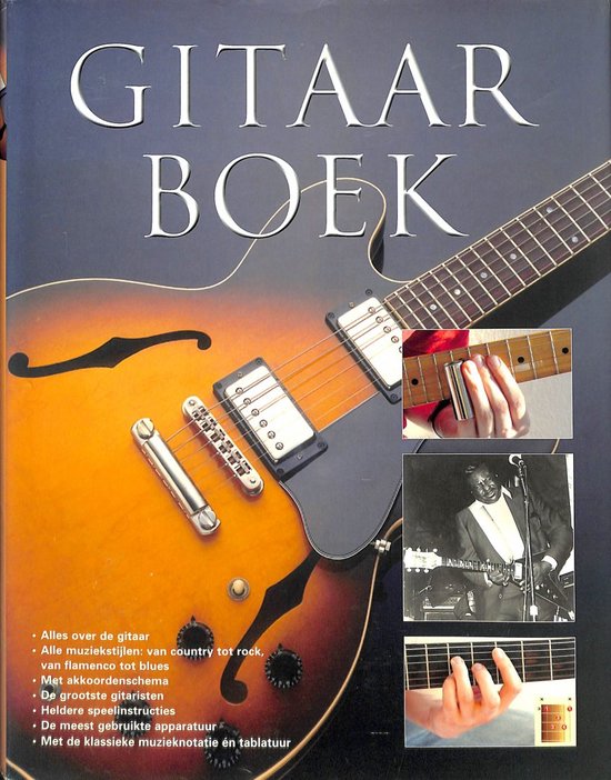 Cover van het boek 'Het gitaarboek'