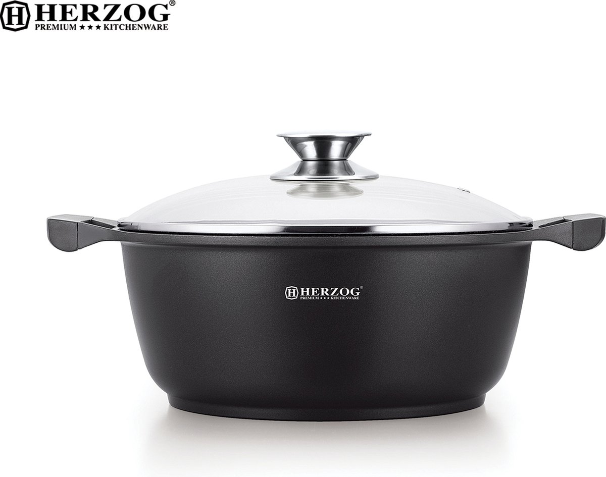 Herzog 24Cm Die Casting Braadpan