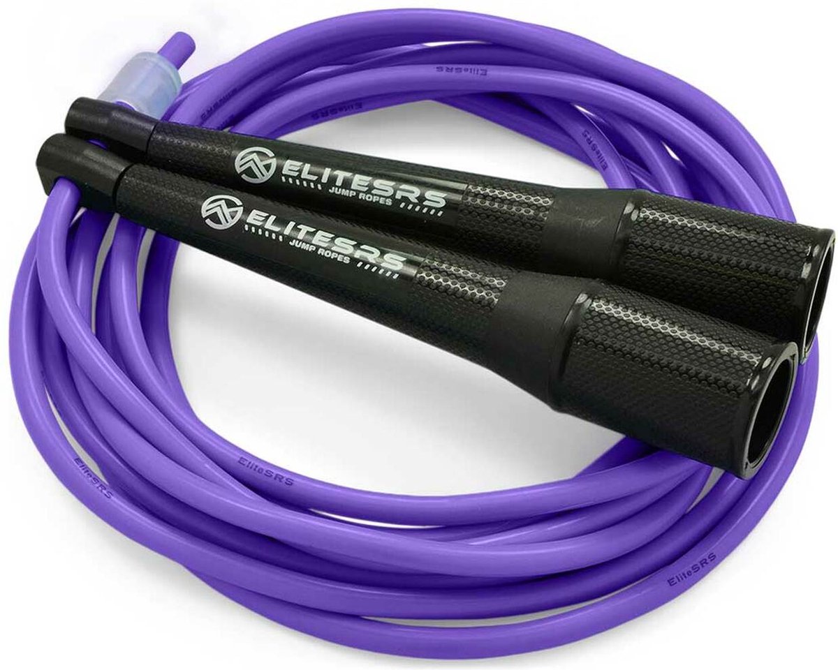 EliteSRS Boxer 3.0 - jump rope (purple) - 10ft (305cm) - ⌀5mm - speed rope - springtouw