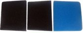Filtermatten Filtramax 9000 1 x blauw 2 x zwart H3,5 x 25 x 31,0/34...