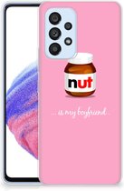 Leuk Hoesje Geschikt voor Samsung Galaxy A53 5G Telefoonhoesje Nut Boyfriend