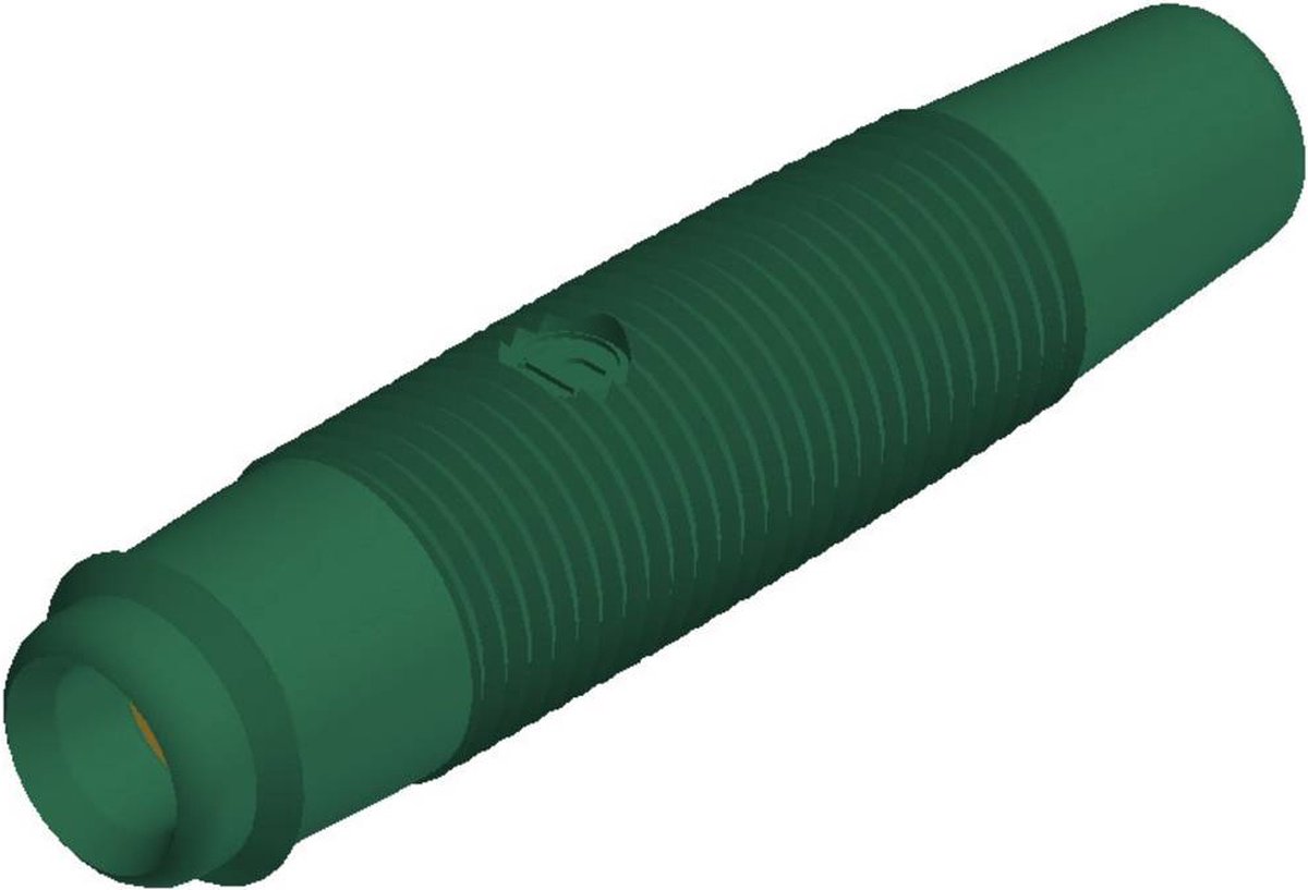 SKS Hirschmann KUN 30 Au Laboratoriumbus Bus, recht Stift-Ø: 4 mm Groen 1 stuk(s)
