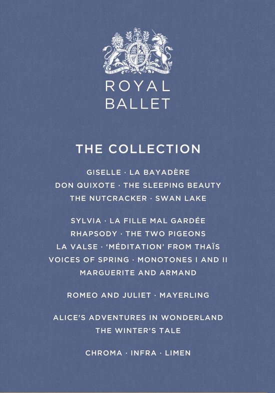 The Royal Ballet - The Royal Ballet Collection (15 Blu-ray)
