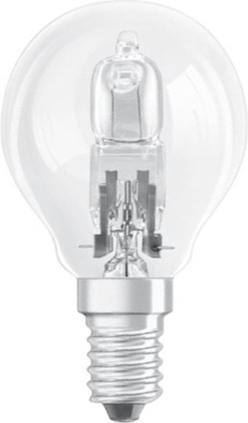 Ampoule Halogène OSRAM Eco Bougie 46W (=60W) E14 – 630lm, Lumière Chaude, Dimmable