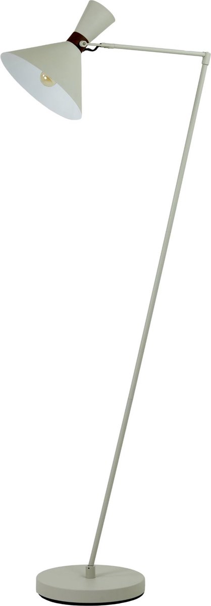 vtwonen Vloerlamp Hoodies - Crème - 70x28x194cm - Modern - Staande lamp voor Woonkamer - Slaapkamer