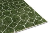 Vloerkleed Brinker Carpets Laatz Army Green - maat 240 x 340 cm