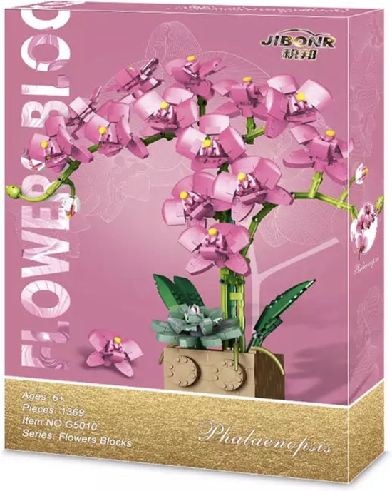 Ensemble de construction de Fleurs Questmate - Orchidée