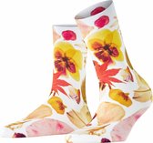 FALKE Flower Sokken Dames 46471 - Wit 2000 white Dames - 39-42