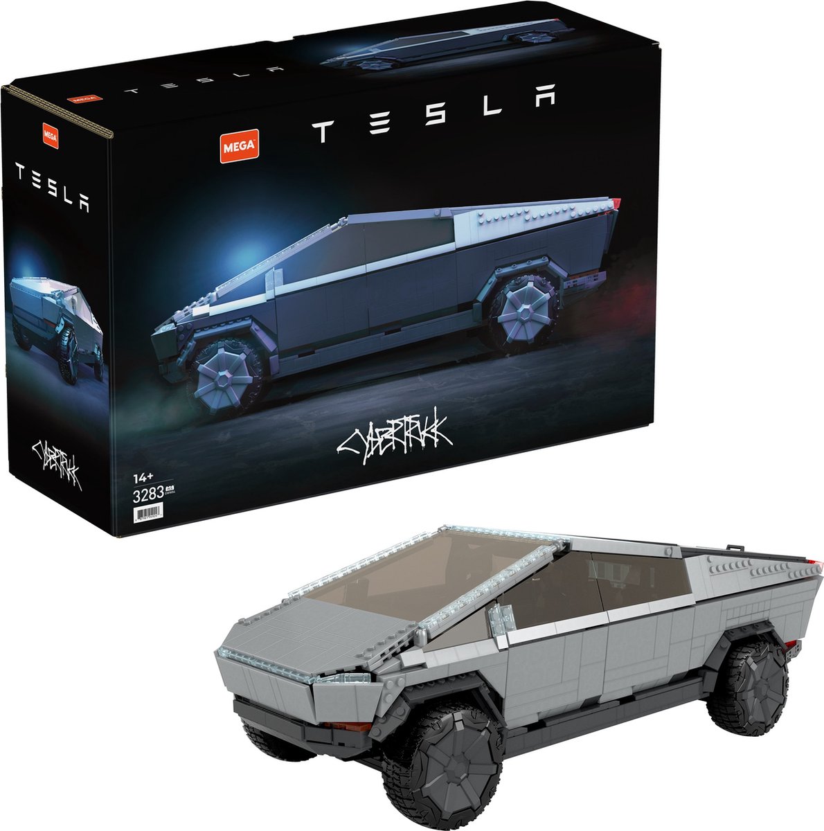 Mega Construx Tesla Cybertruck Bouwset - Ultiem Bouwspeelgoed