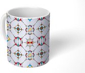Mok - Koffiemok - Patronen - Azië - Abstract - Mokken - 350 ML - Beker - Koffiemokken - Theemok