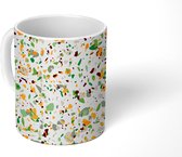 Mok - Koffiemok - Patronen - Abstract - Terrazzo - Mokken - 350 ML - Beker - Koffiemokken - Theemok