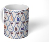 Mok - Koffiemok - Herfst - Peren - Patronen - Mokken - 350 ML - Beker - Koffiemokken - Theemok