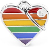 Penning - HEART S Rainbow - Chrome