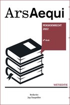 Ars Aequi Wetseditie  -   Pensioenrecht 2022