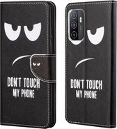 Book Case - Samsung Galaxy A53 Hoesje - Don’t Touch